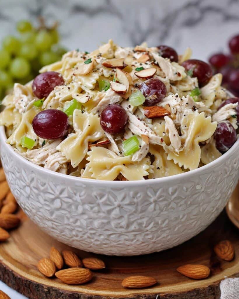 Waldorf Chicken Pasta Salad Recipe