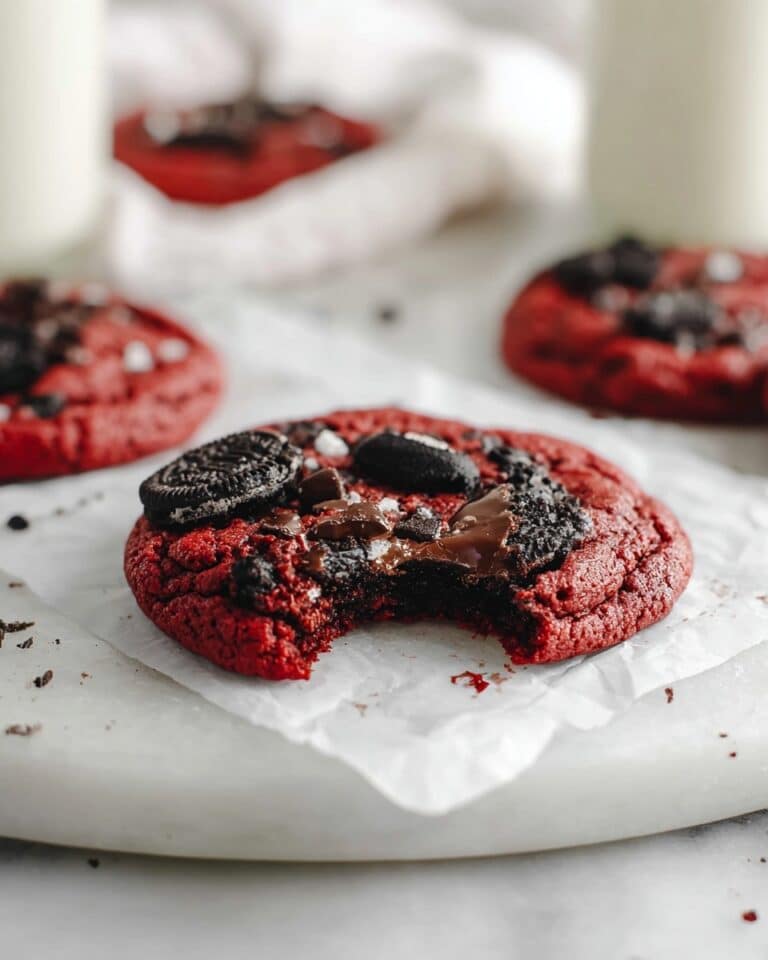 Homemade Red Velvet Oreo Cookies Recipe