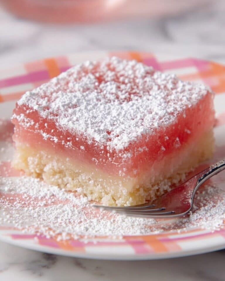 Hibiscus Lemon Bars Recipe