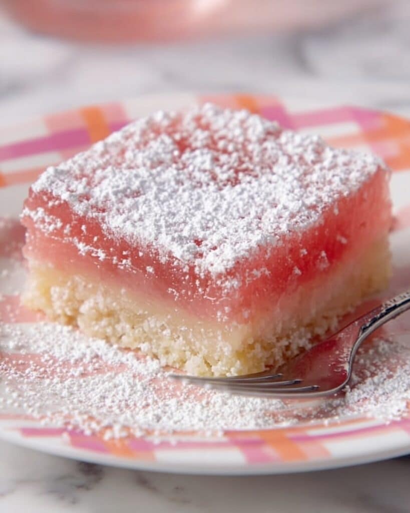 Hibiscus Lemon Bars Recipe