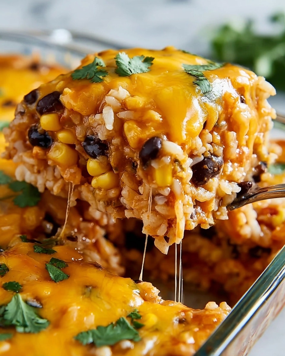 Chicken Enchilada Rice Casserole Recipe