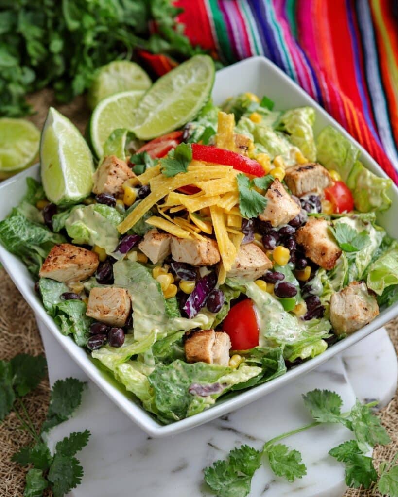 Tex-Mex Chopped Chicken Salad Recipe
