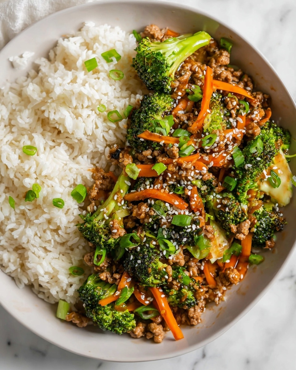 Ground Turkey Teriyaki Stir Fry Recipe