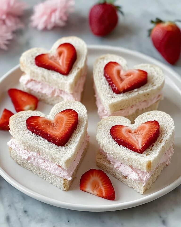 Strawberry Tea Sandwiches Recipe
