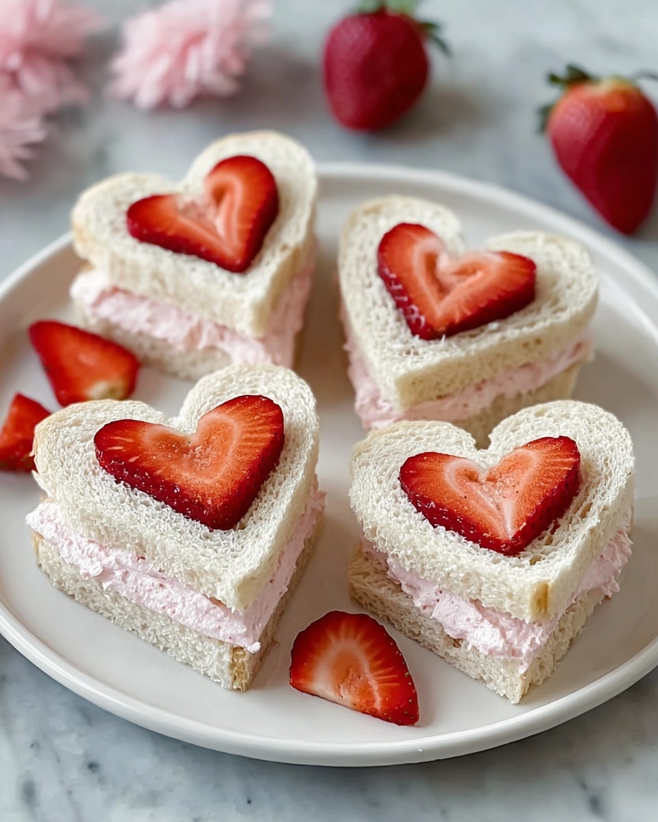 Strawberry Tea Sandwiches Recipe