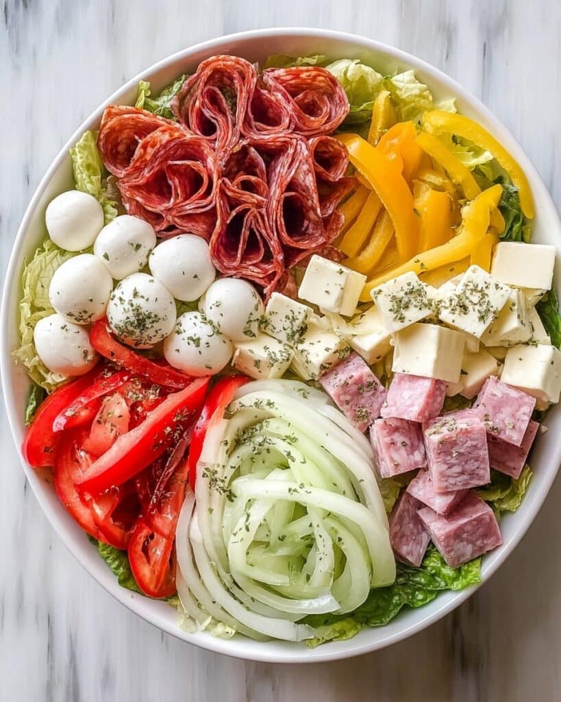 Italian Sub Salad, Two Ways Recipe