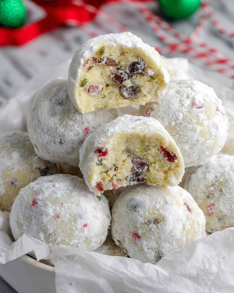Cranberry Pistachio White Chocolate Truffles Recipe