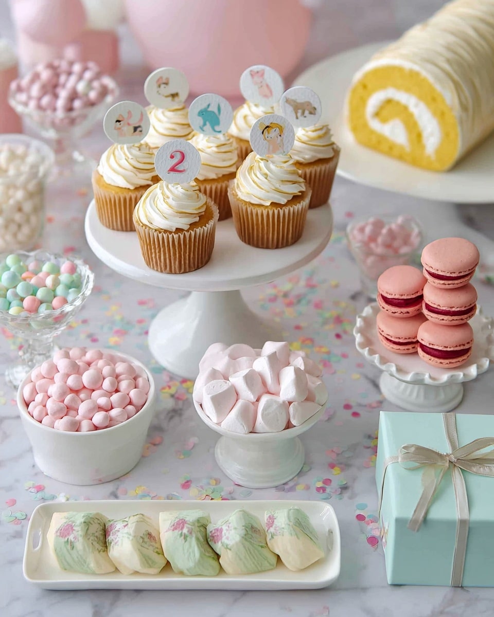 Pink Cotton Candy Meringue Cookies Recipe