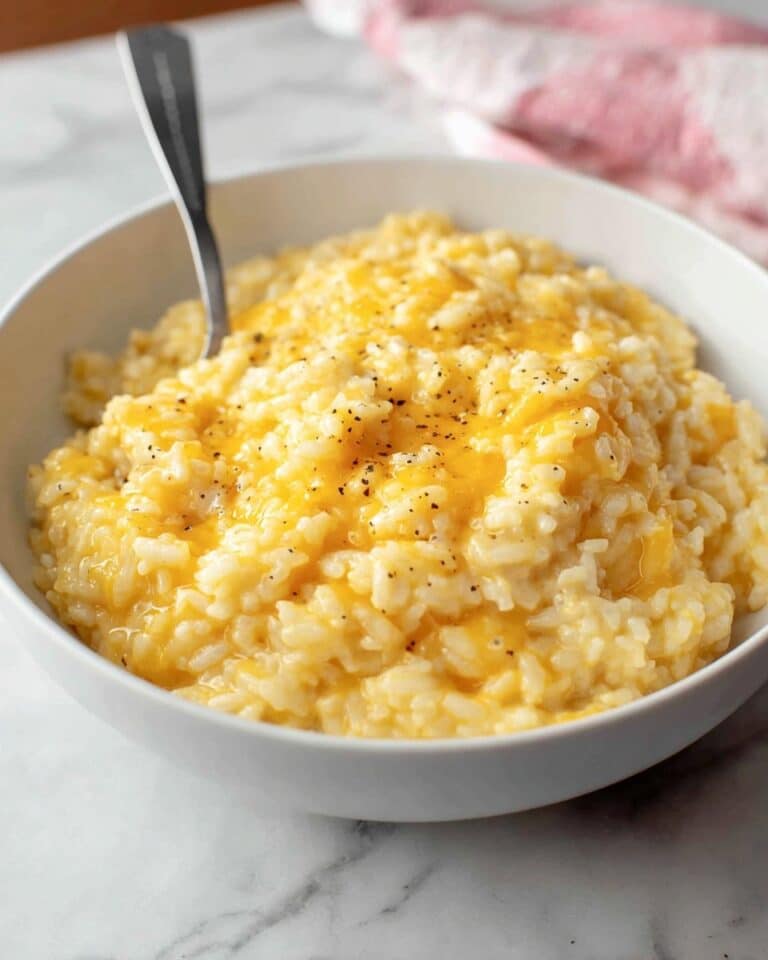 Cheesy Rice Recipe