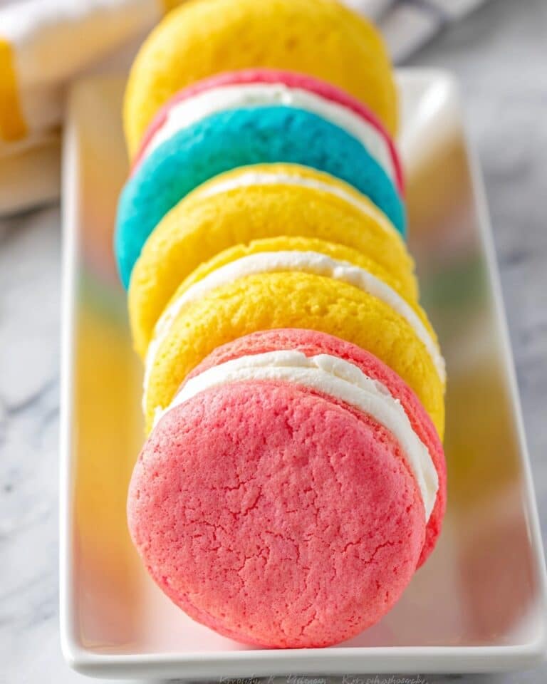 Pastel Sugar Cookie Sandwiches Recipe
