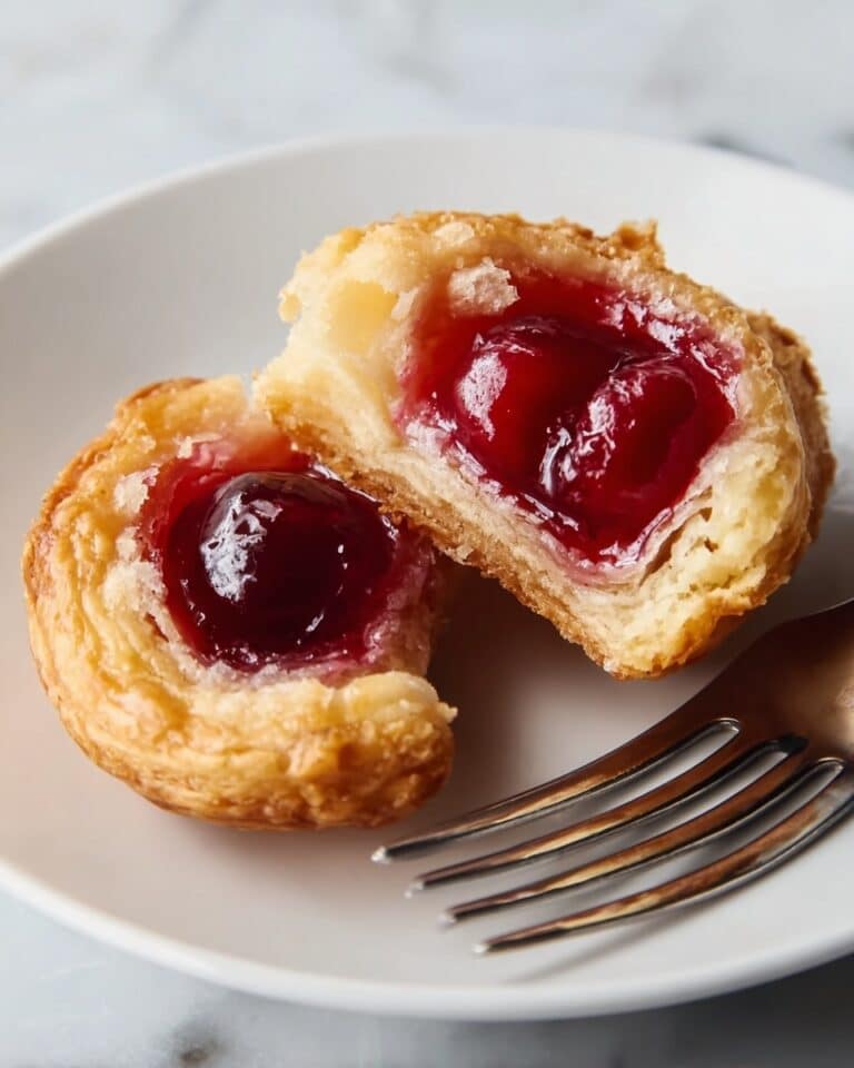 Cherry Pie Bites with Sweet Glaze Recipe