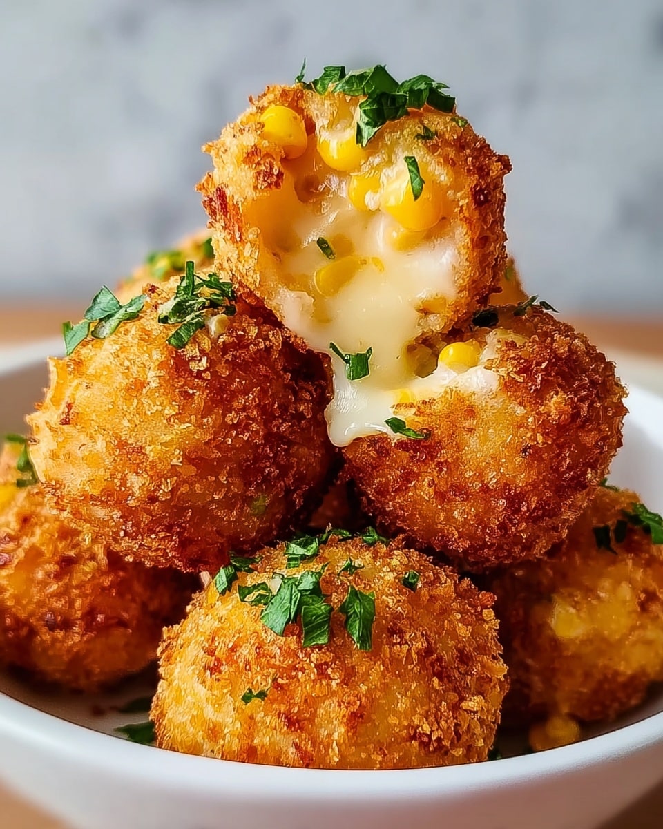 Crispy Corn Cheese Bites Recipe