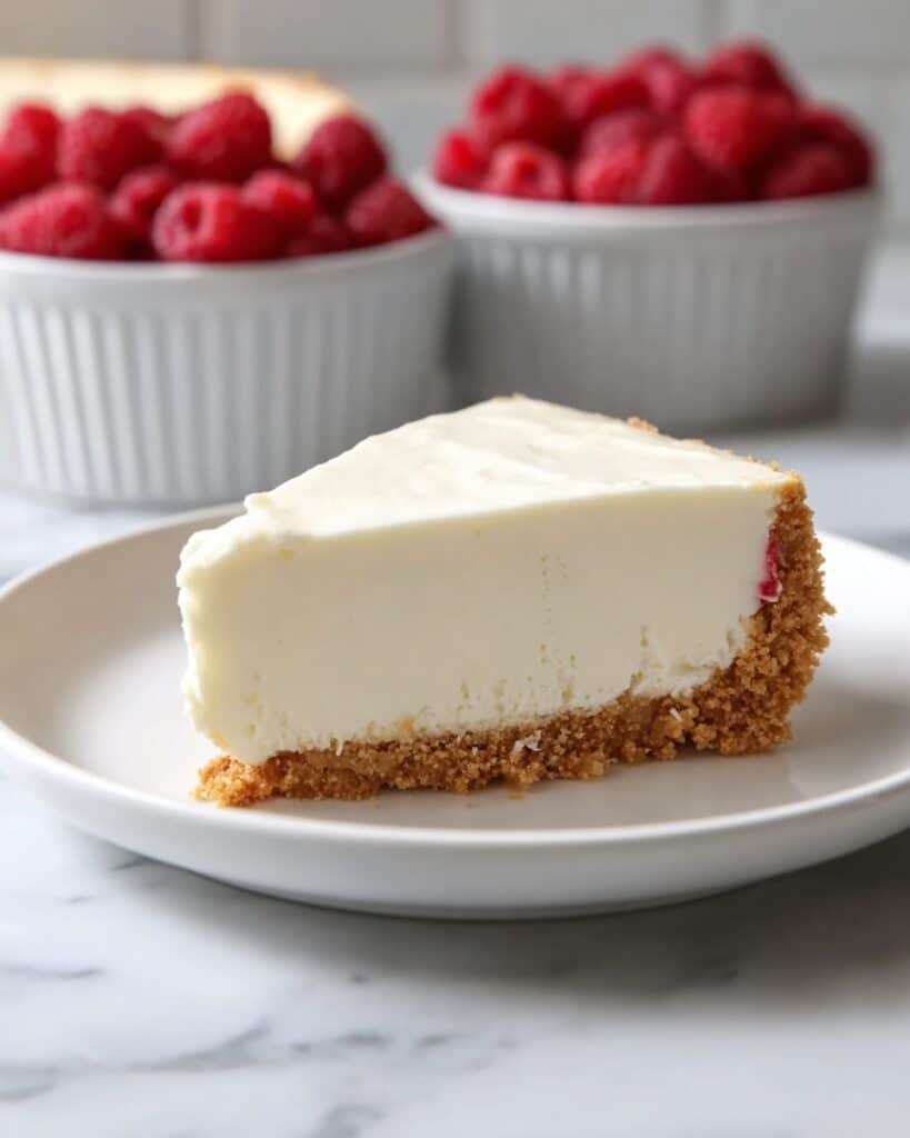 Easy Vanilla Bean White Chocolate Mousse Cheesecake Recipe