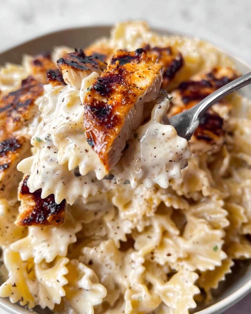 Blackened Cajun Chicken Alfredo Recipe