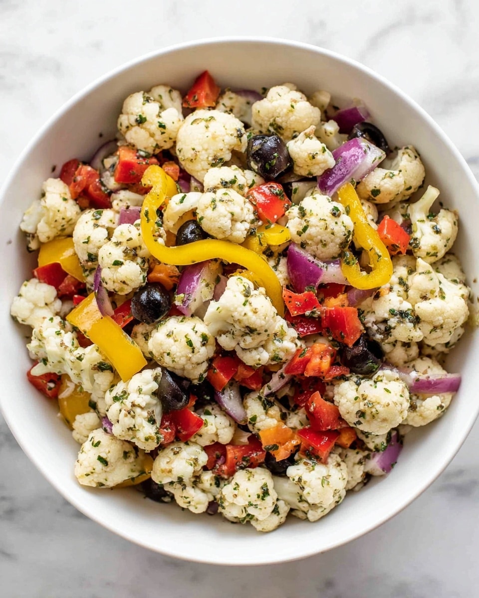 Marinated Cauliflower Salad Recipe