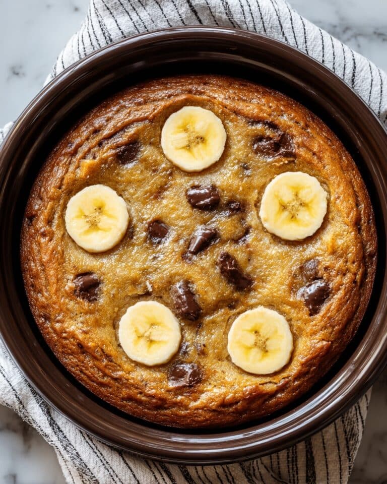 Crockpot Banana Bread Recipe