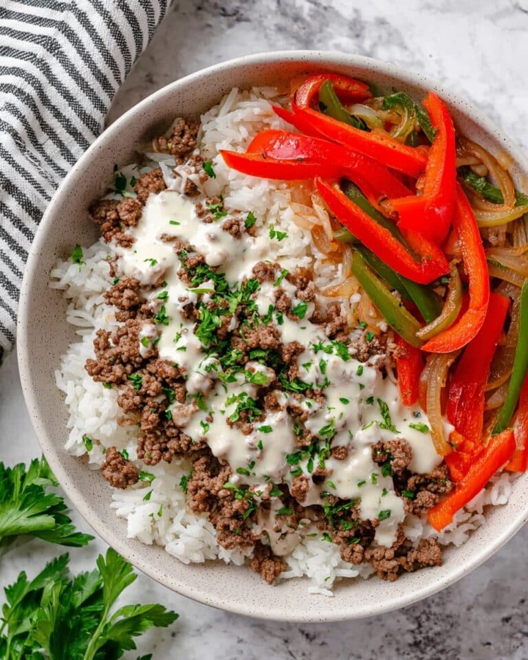 Philly Cheesesteak Bowl Recipe