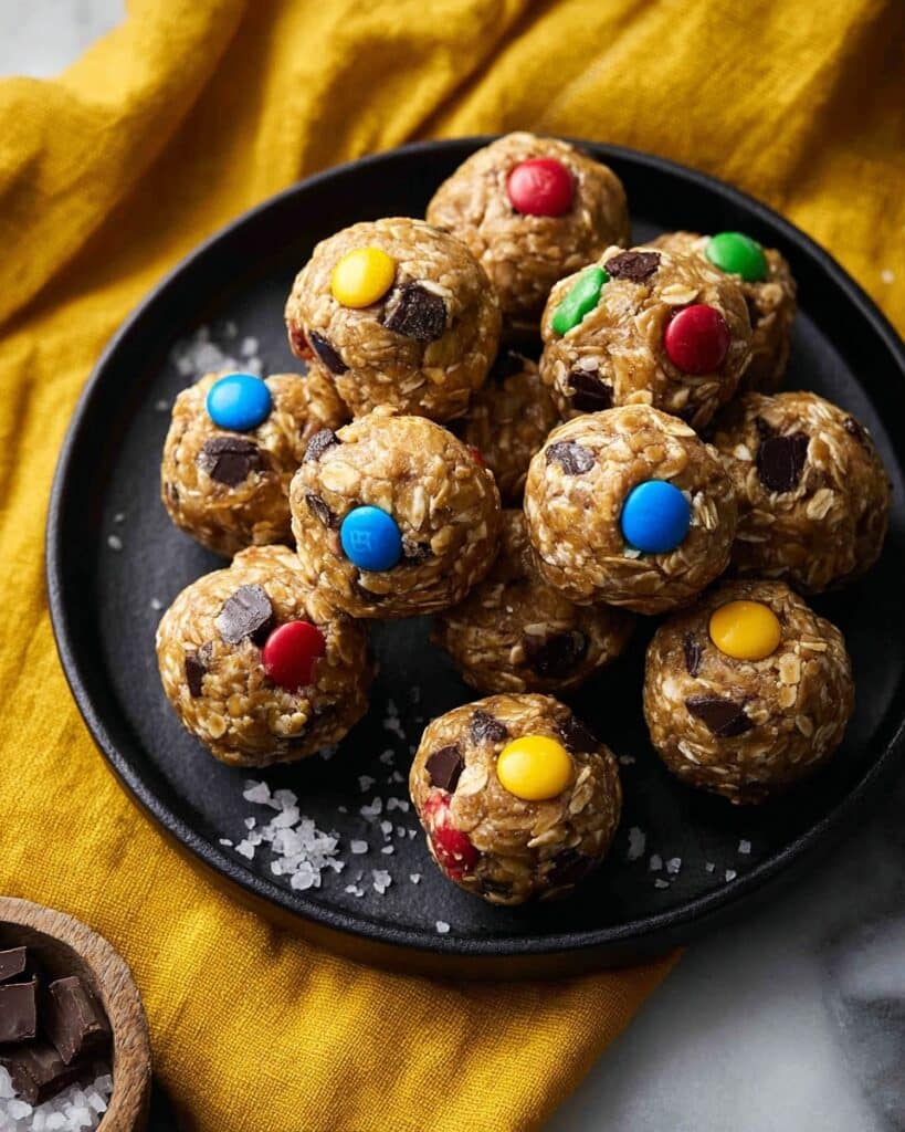 Quick Monster Cookie Protein Balls Recipe