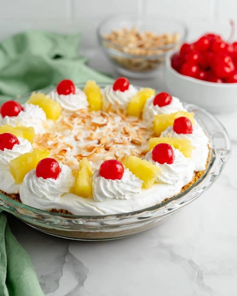 No-Bake Pina Colada Pie Recipe