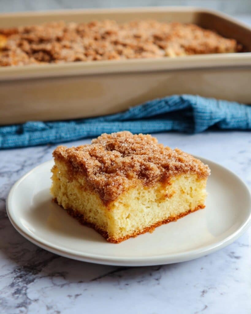 Grandma’s Sour Cream Coffee Cake Recipe