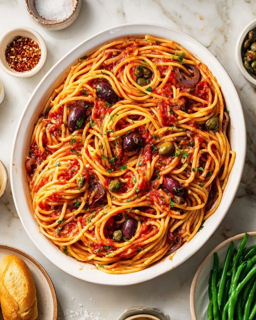 Pasta Puttanesca Recipe