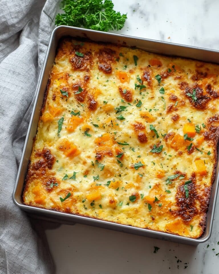 Easy Butternut Squash Casserole Recipe