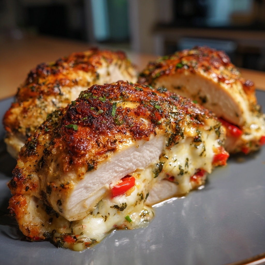 Baked Queso Chicken Recipe - Recipe Image