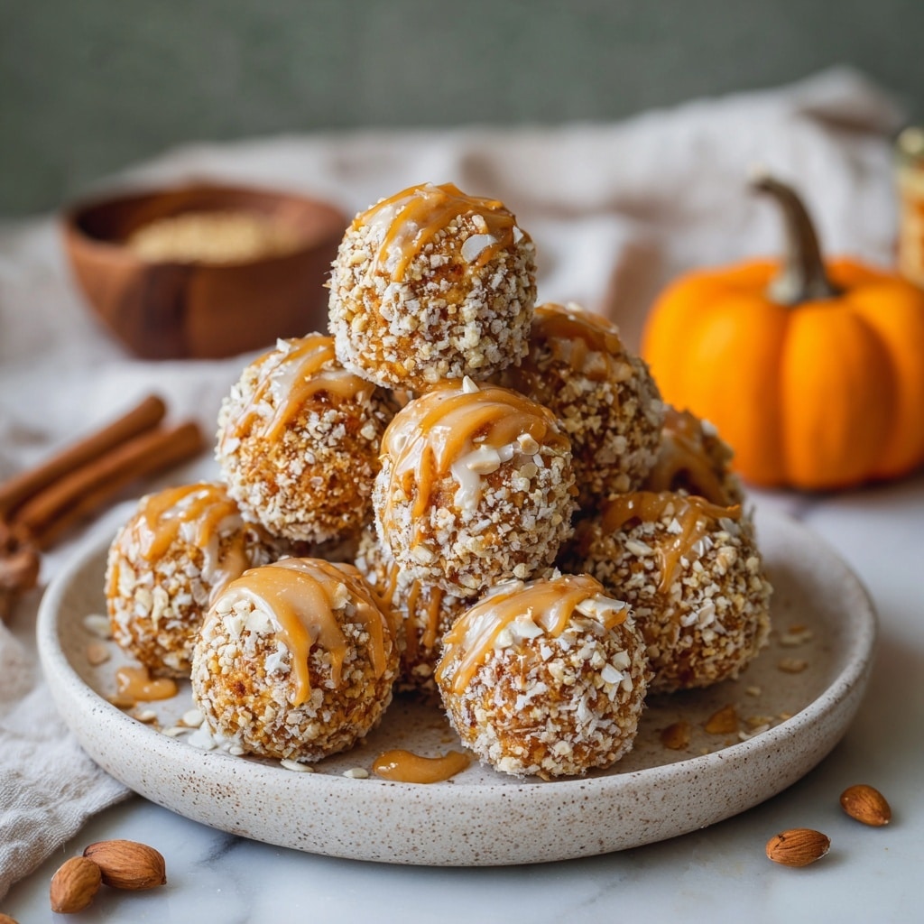 No-Bake Spiked Pumpkin Pie Bites Recipe