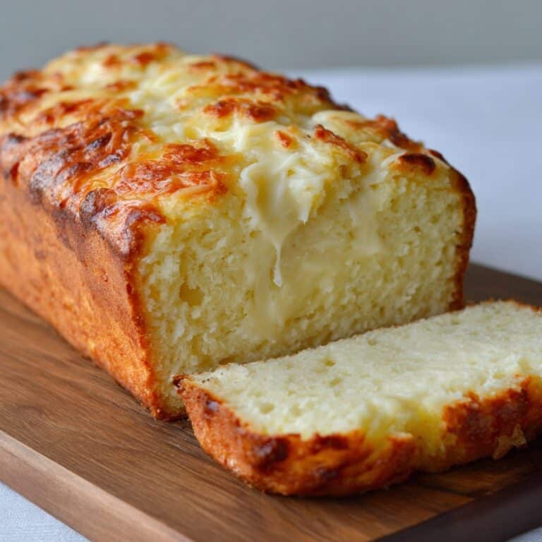2-Ingredient Cottage Cheese Bread Recipe