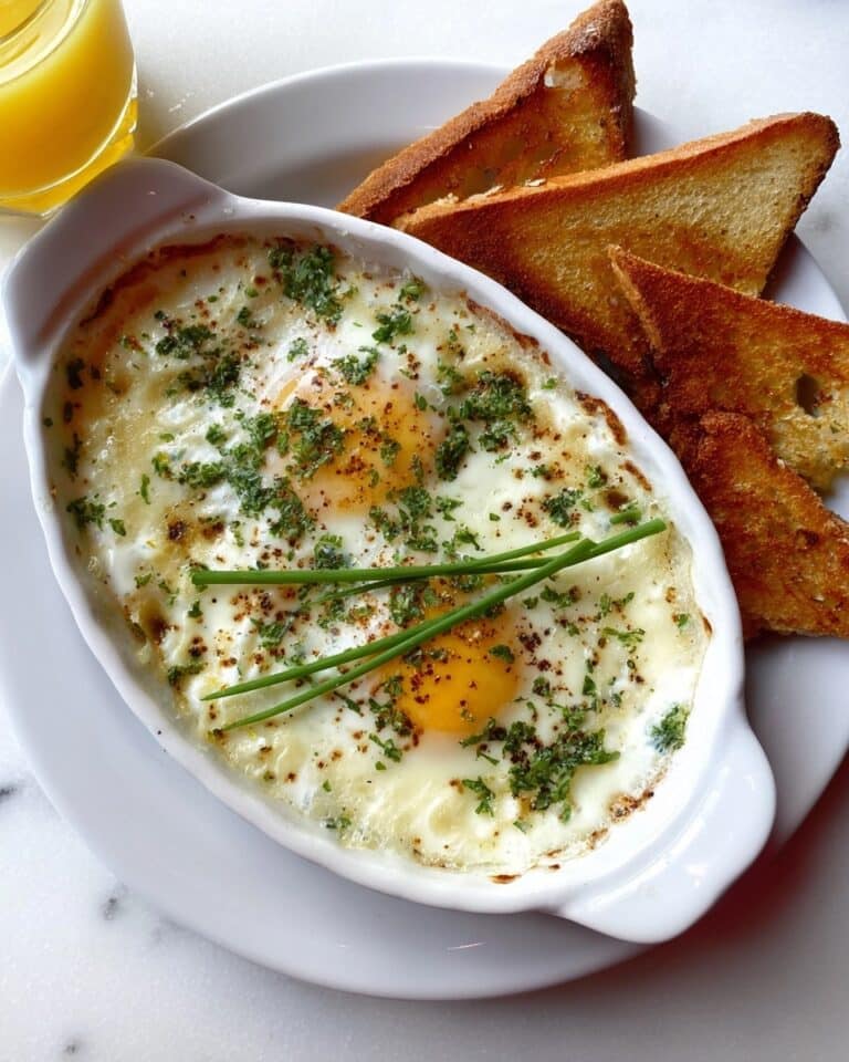 Herbed Baked Eggs Recipe