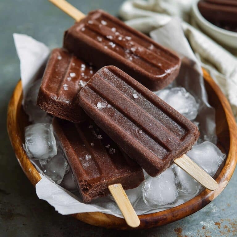Toasted Coconut Mocha Popsicles Recipe
