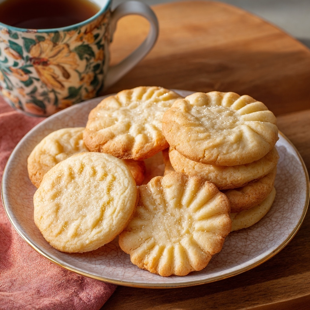 Easy Vanilla Chai Shortbread Cookies Recipe - Recipe Image