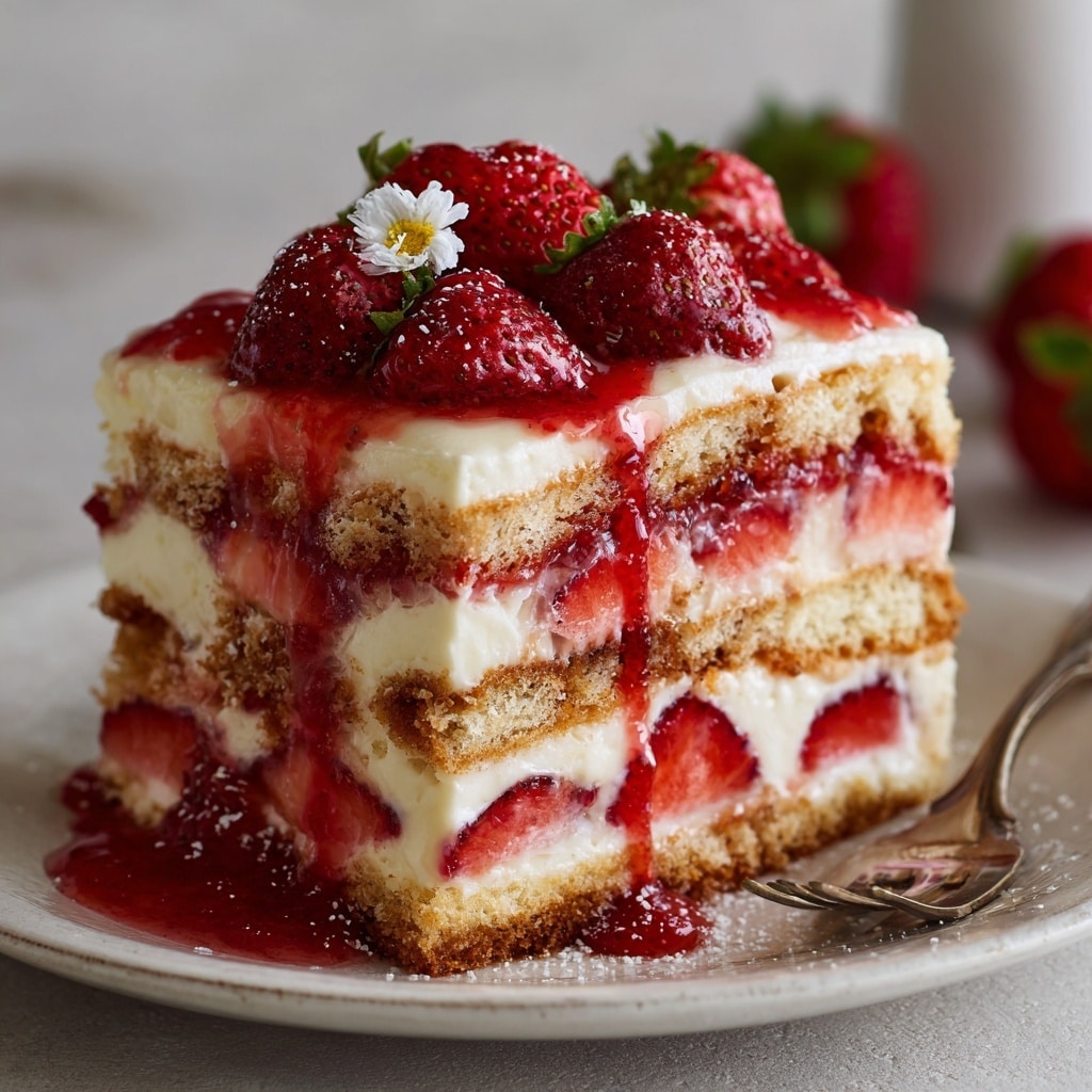 Strawberry Tiramisu Recipe - Recipe Image