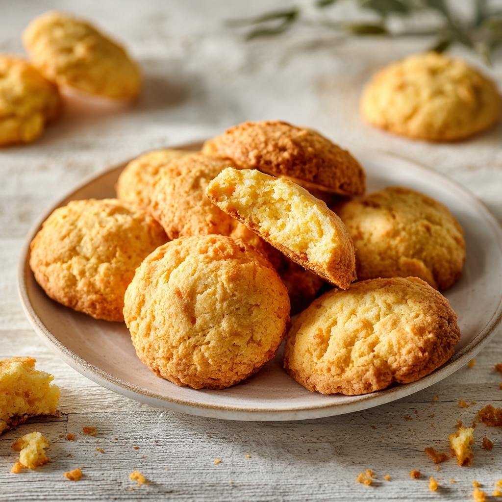 Golden Cornbread Cookies Recipe