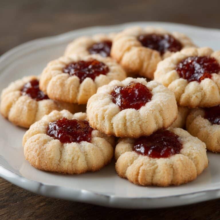 Jam Drops (Thumbprint Cookies) Recipe