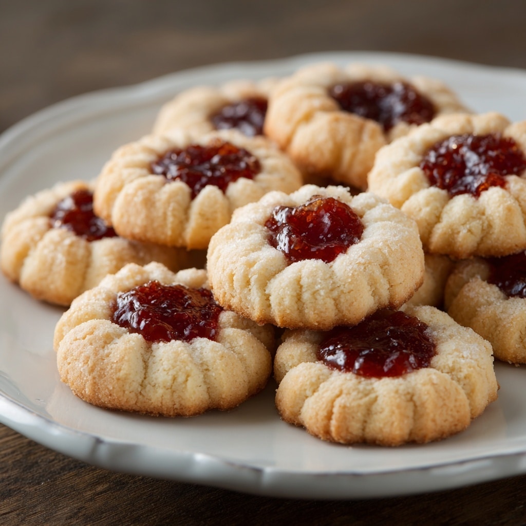 Jam Drops (Thumbprint Cookies) Recipe