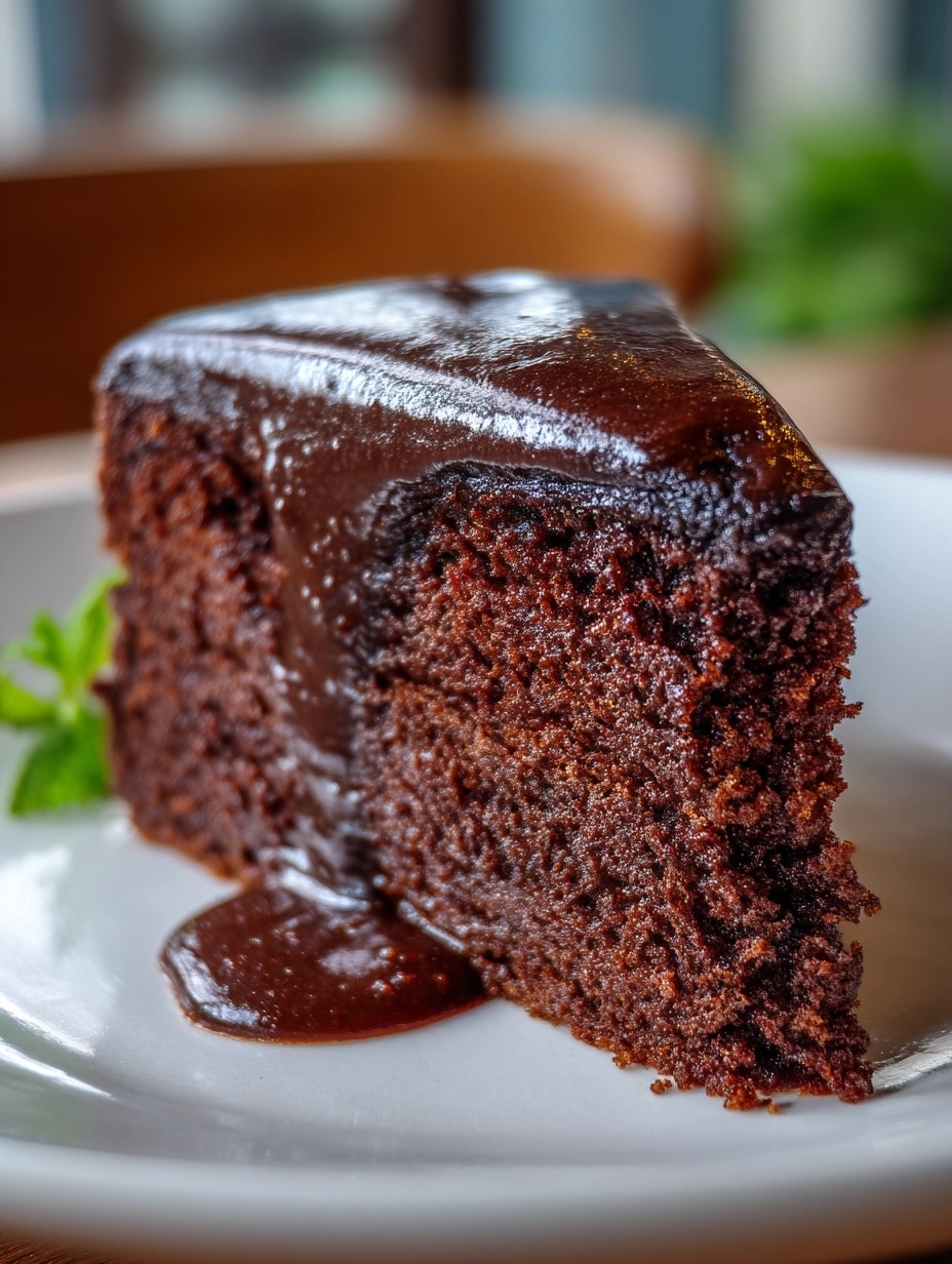 Fudgy Flourless Chocolate Cake Recipe - Recipe Image