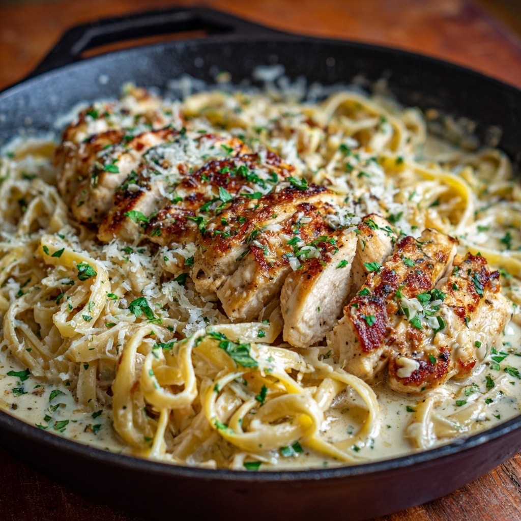 Cowboy Butter Chicken Linguine Recipe