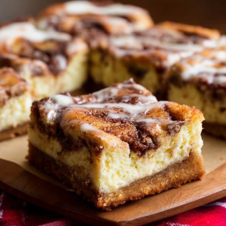 Cinnamon Roll Baked Oatmeal Squares: 10 Delicious Bites Recipe