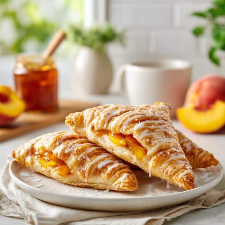 Air Fryer Jam and Custard Pastry Pockets Recipe