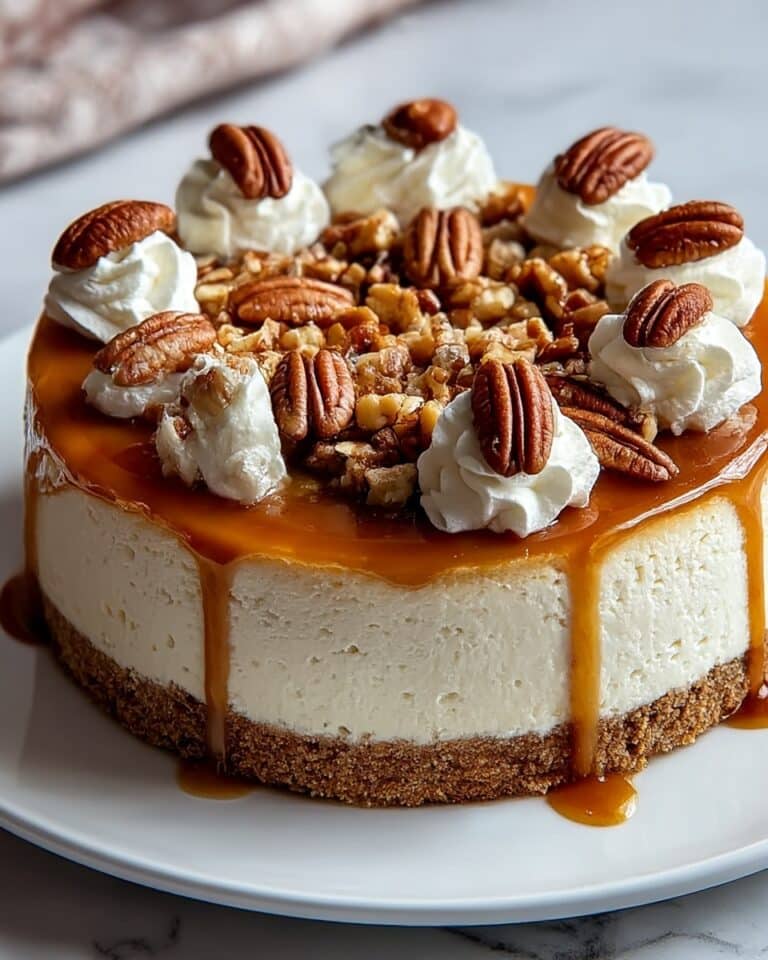 Browned Butter Pecan Cheesecake Recipe