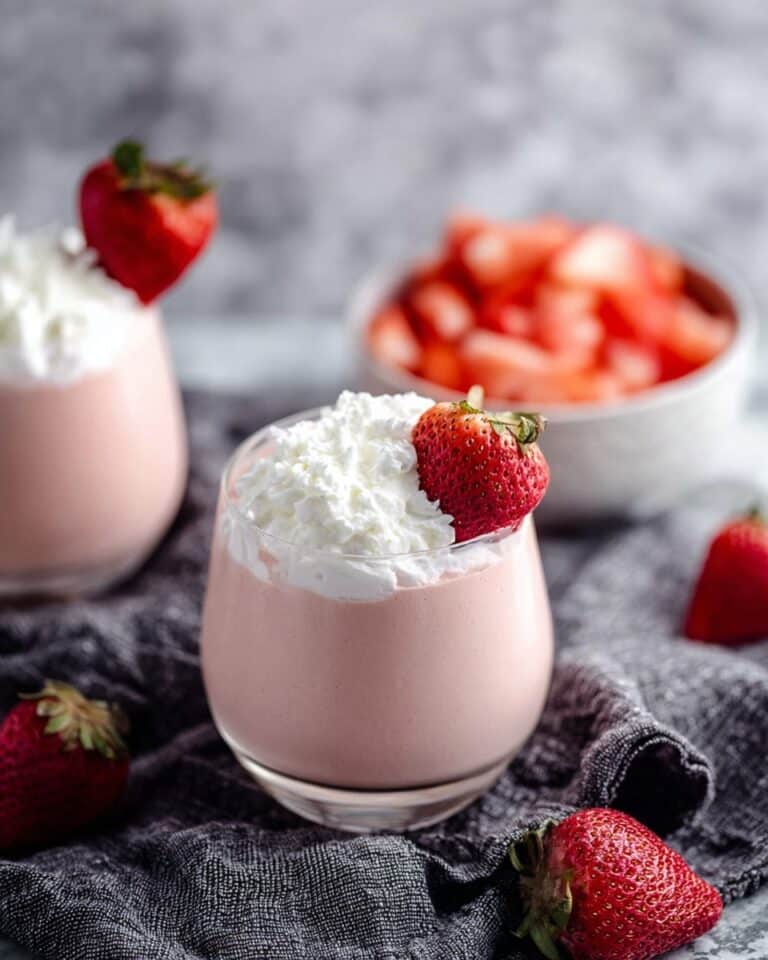 Healthy Strawberry Smoothie (Vegan + Dairy-Free) Recipe