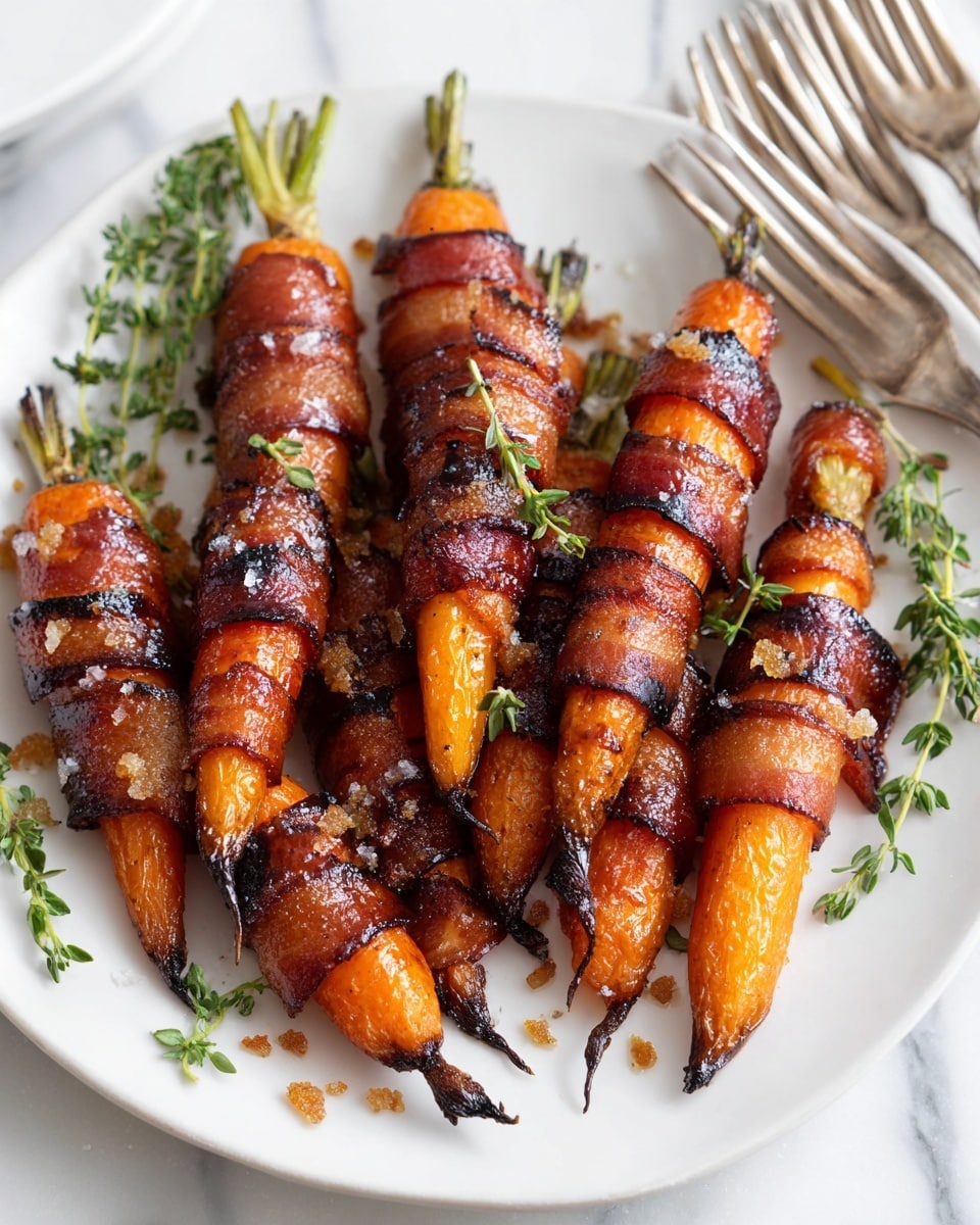 Maple Bacon Carrots Recipe - Recipe Image