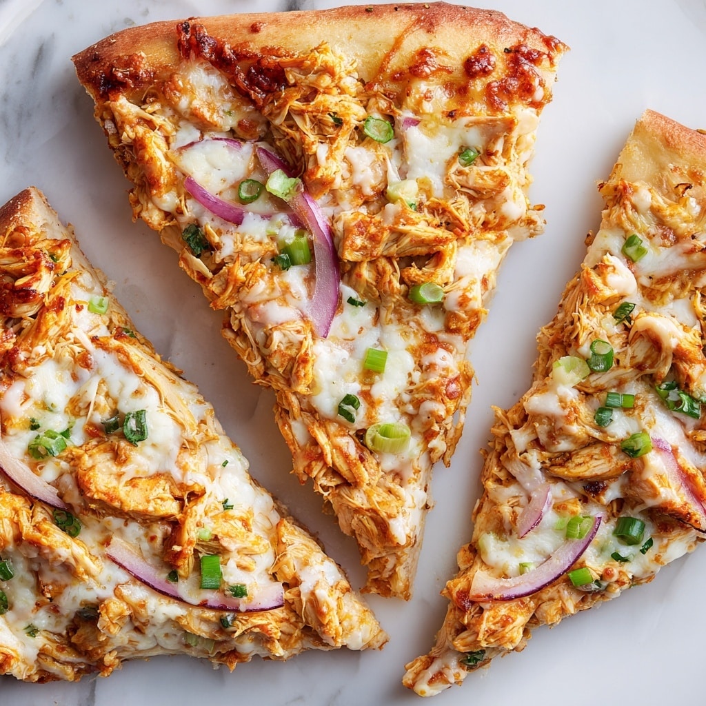 Buffalo Chicken Pizza Recipe - Recipe Image
