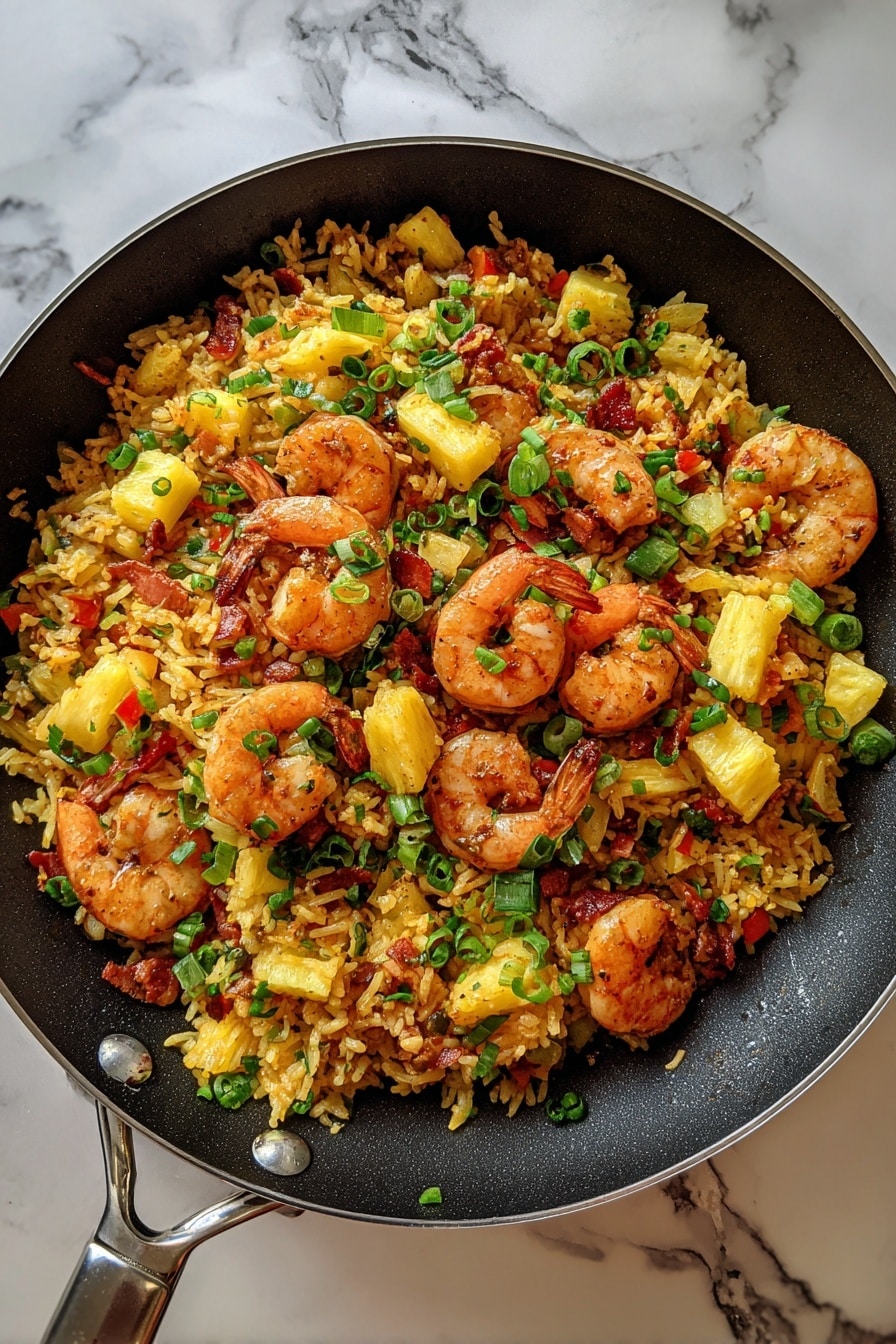 Steak and Shrimp Fried Rice Recipe - Recipe Image