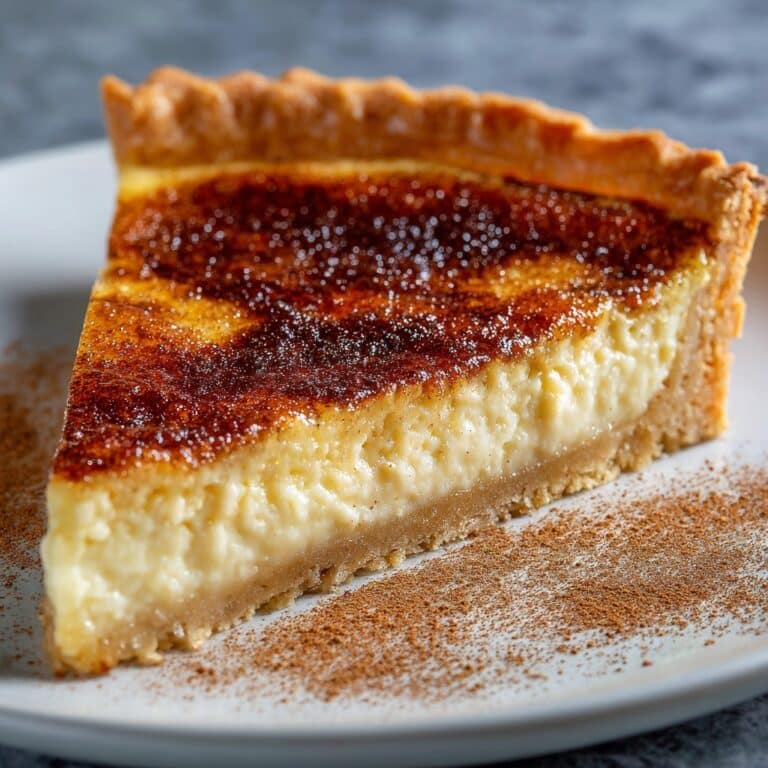 Creamy Cinnamon Pie with Spiced Filling and Golden Crust Recipe