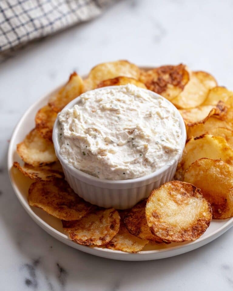 French Onion Dip with Greek Yogurt Recipe
