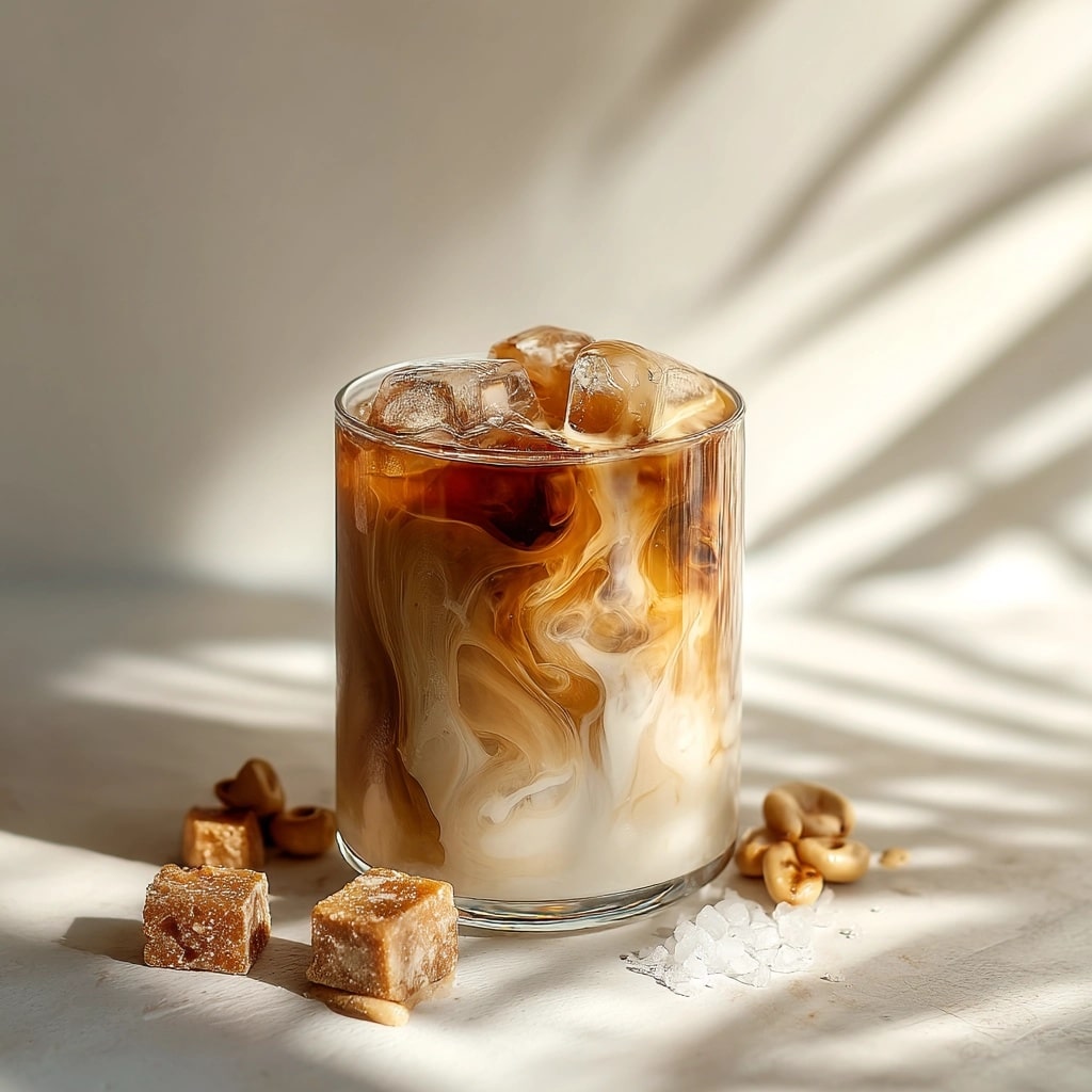 French Toast Iced Latte Recipe - Recipe Image