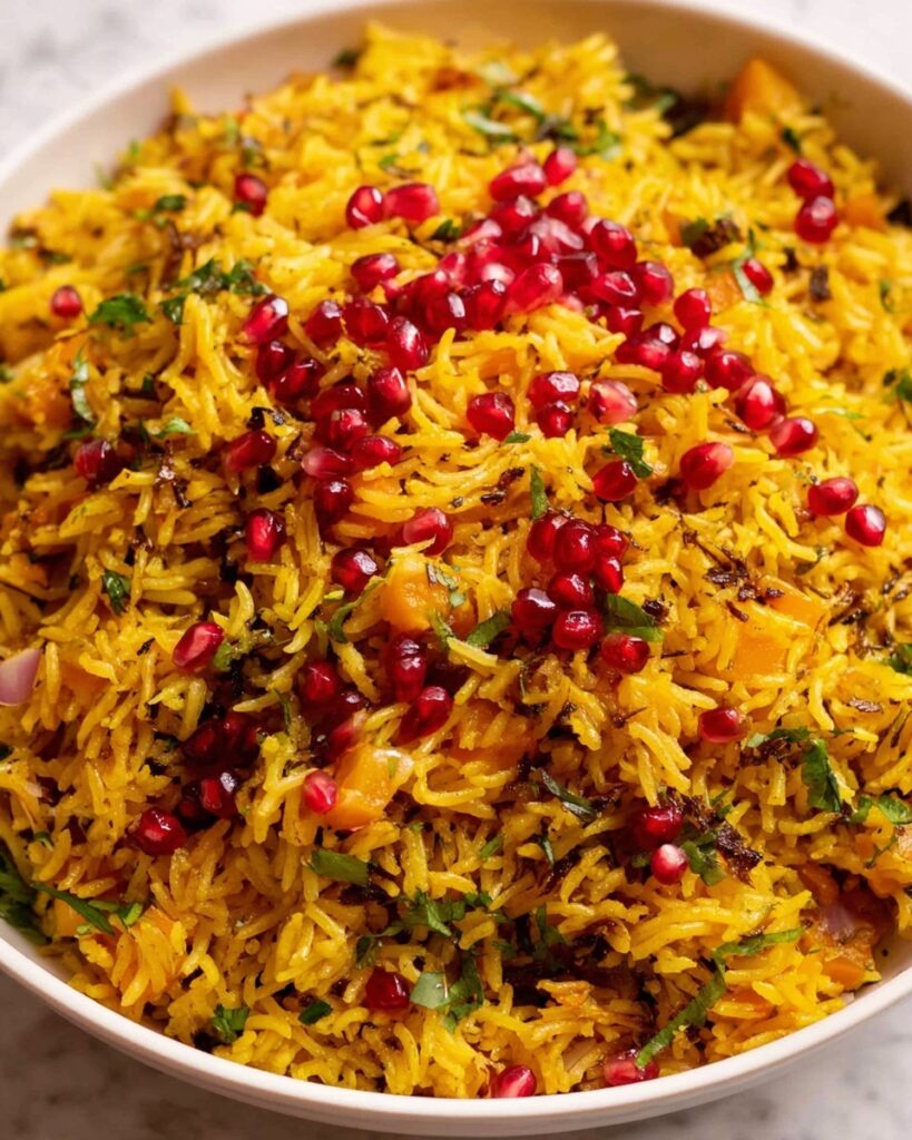 Jewelled Rice Pilaf with Dried Fruits and Nuts Recipe