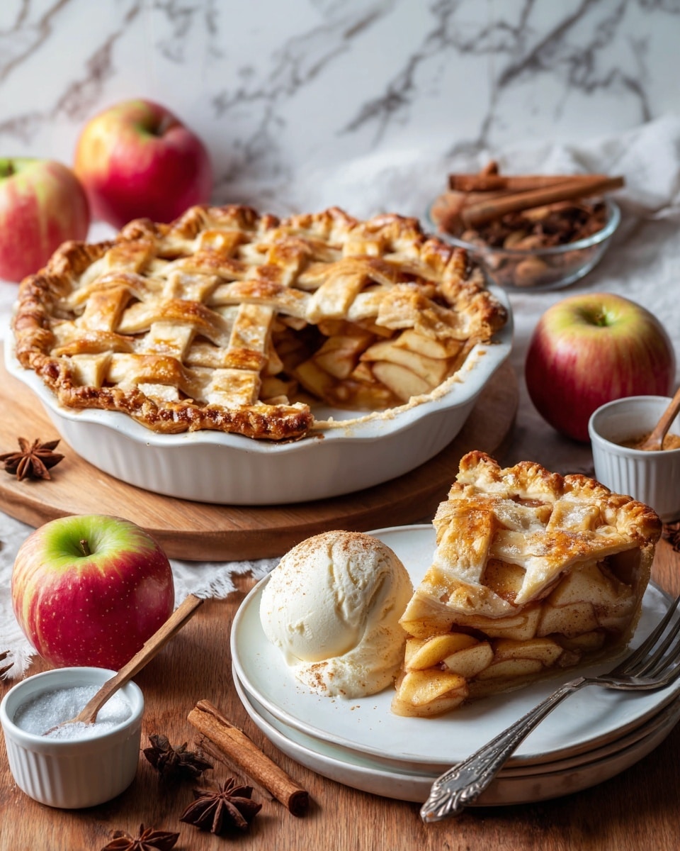 Classic American Apple Pie Recipe - Recipe Image